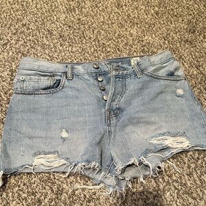 We the Free denim shorts